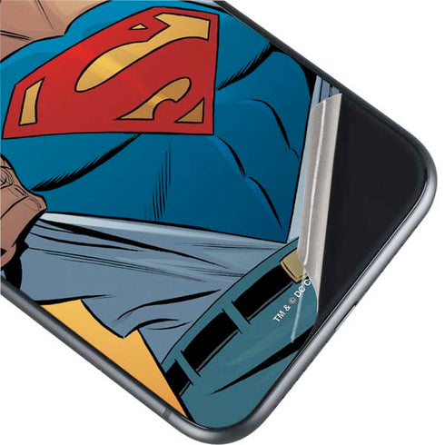 DC Comics Superman 90's Animated Series iPhone 11 Skin